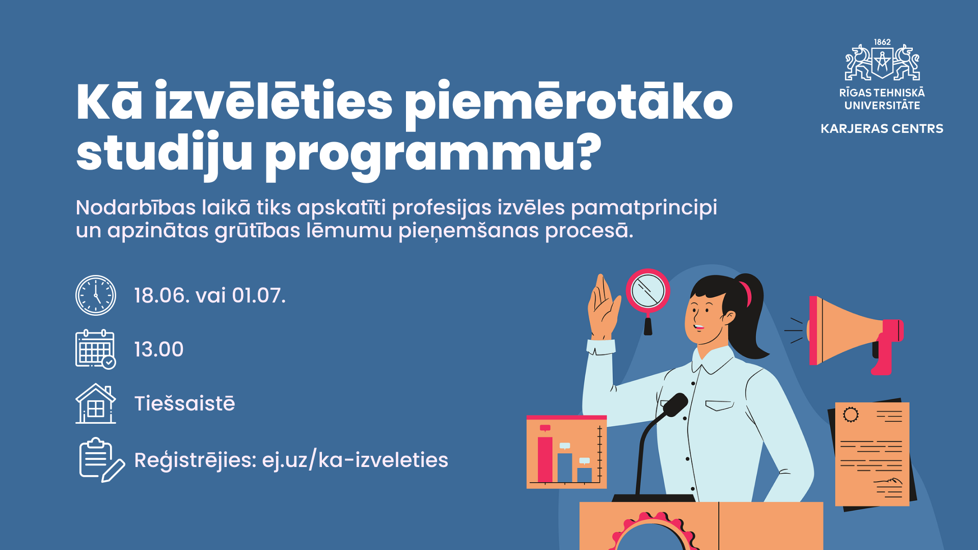 Kā izvēlēties piemērotāko studiju programmu?