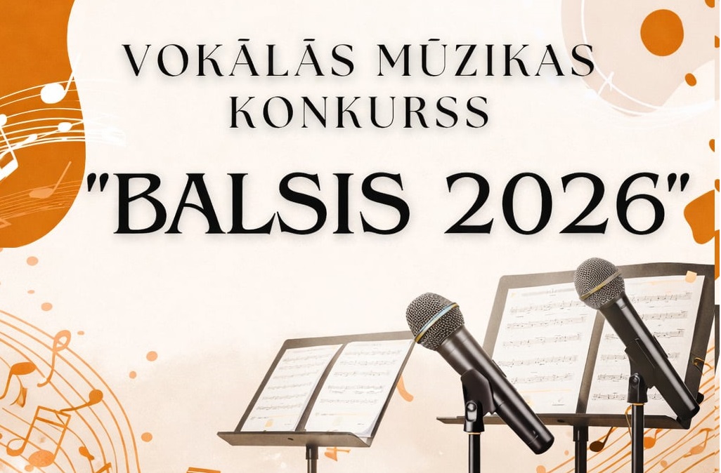 APSVEICAM “BALSIS 2026” dalībniekus!